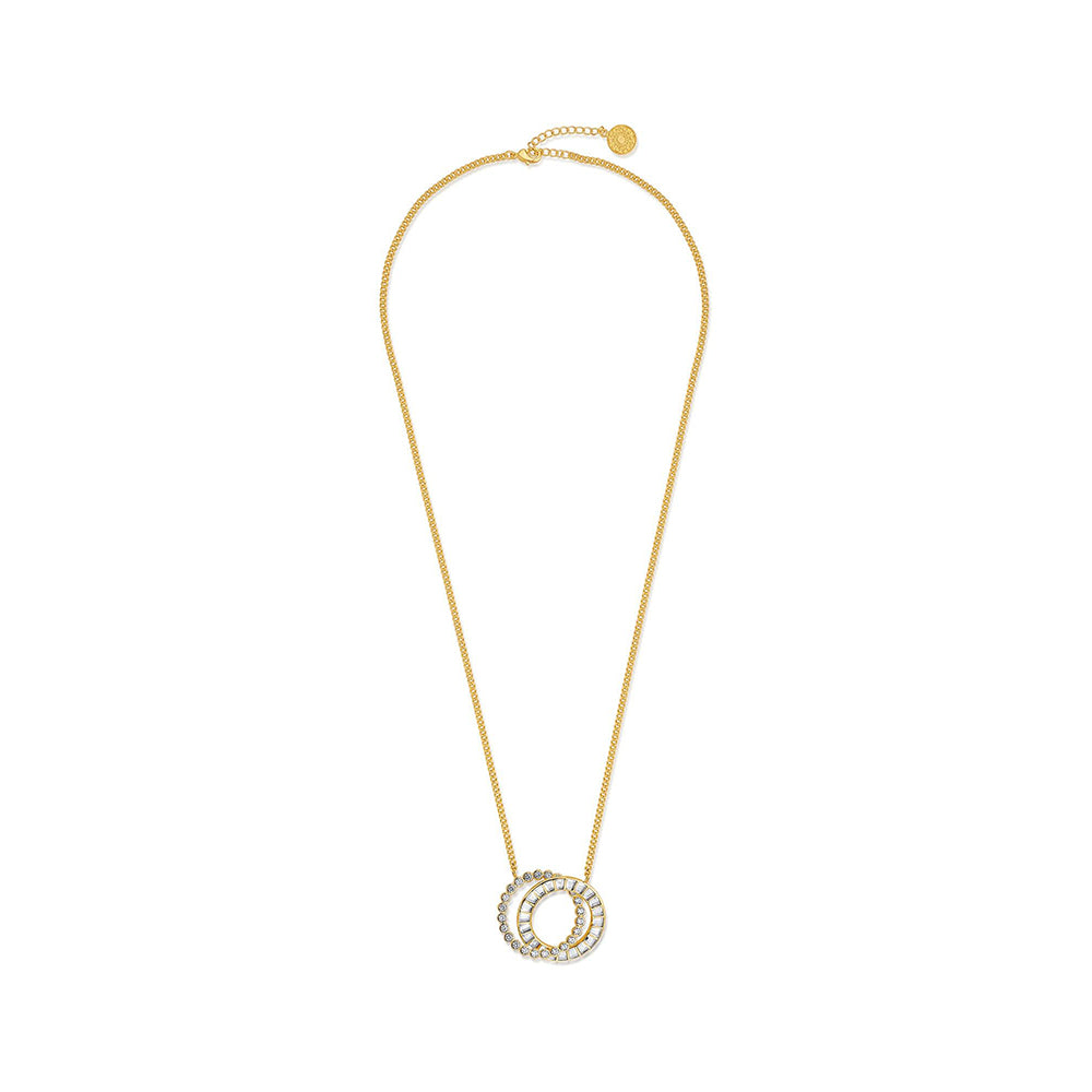 Isharya Emerge Long Necklace In 18KT Gold Plated