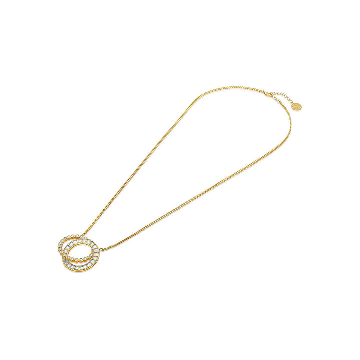 Isharya Emerge Long Necklace In 18KT Gold Plated