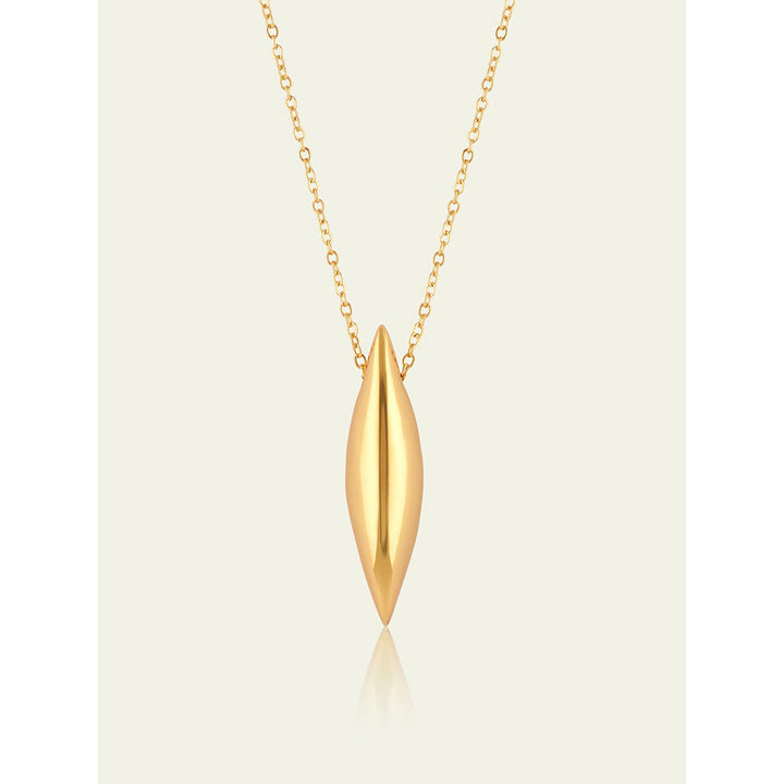 Isharya Gold Drop Necklace In 18Kt Gold Plated