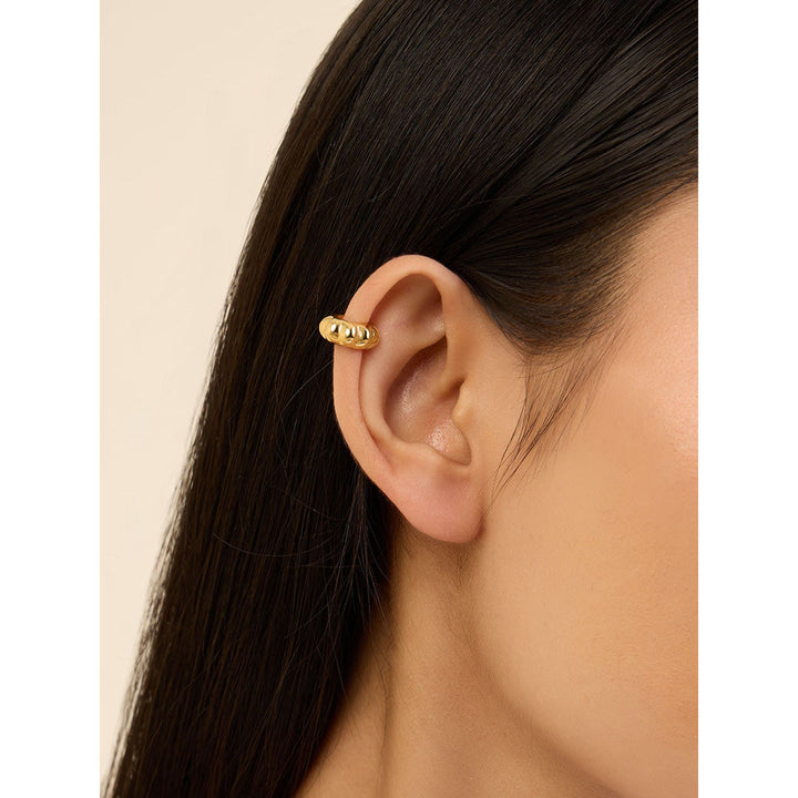 Isharya Gold Melon in 18Kt Gold Plated Ear Cuffs