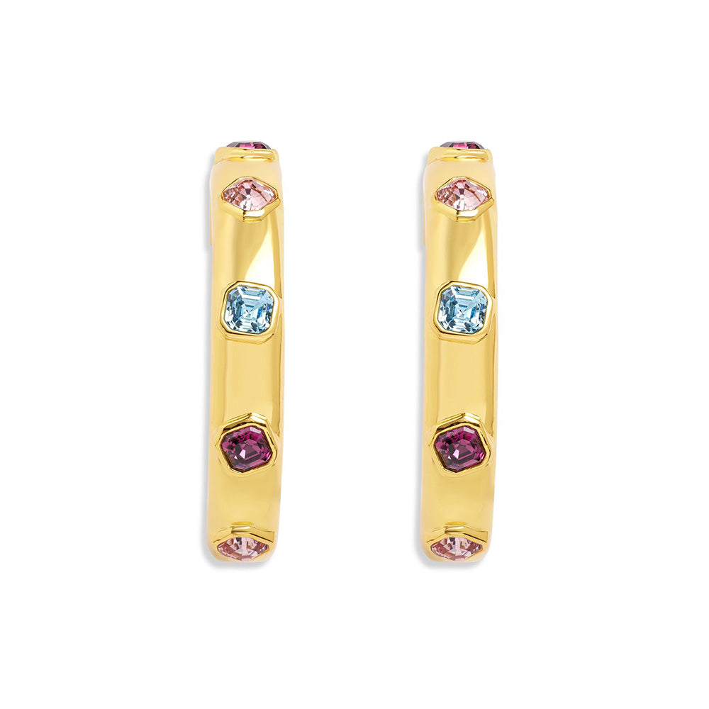 Isharya Charm Me in 18Kt Gold Plated Earrings