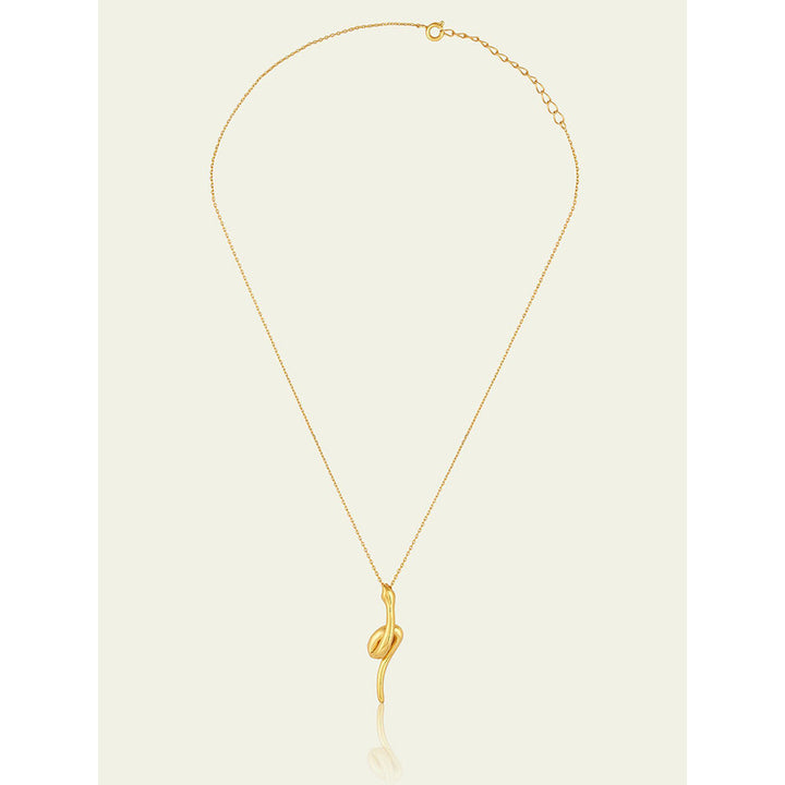 Isharya Gold Slither in 18Kt Gold Plated Necklace