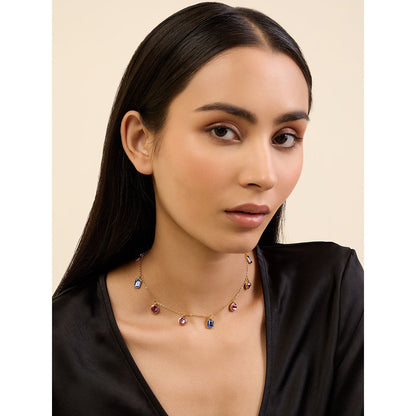 Isharya Charm Me in 18Kt Gold Plated Chokers