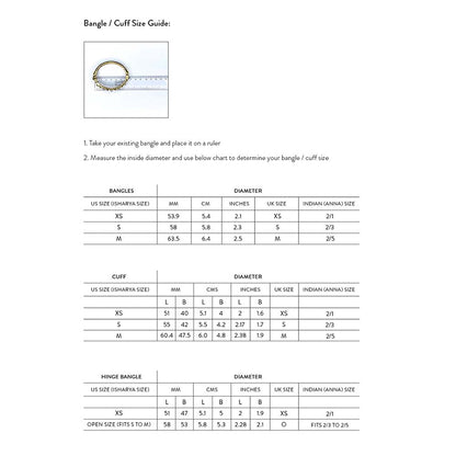 Isharya 18K Gold Plated Ruby Oval Hinge Bangle