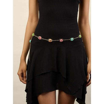 Isharya Garden Enchantment 18Kt Gold Plated Waist Chain