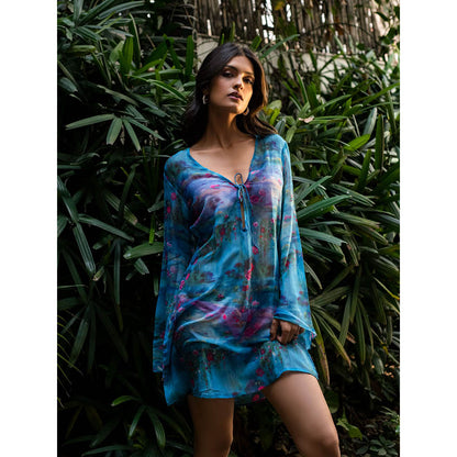 IT GIRL Blue Ariel Dress