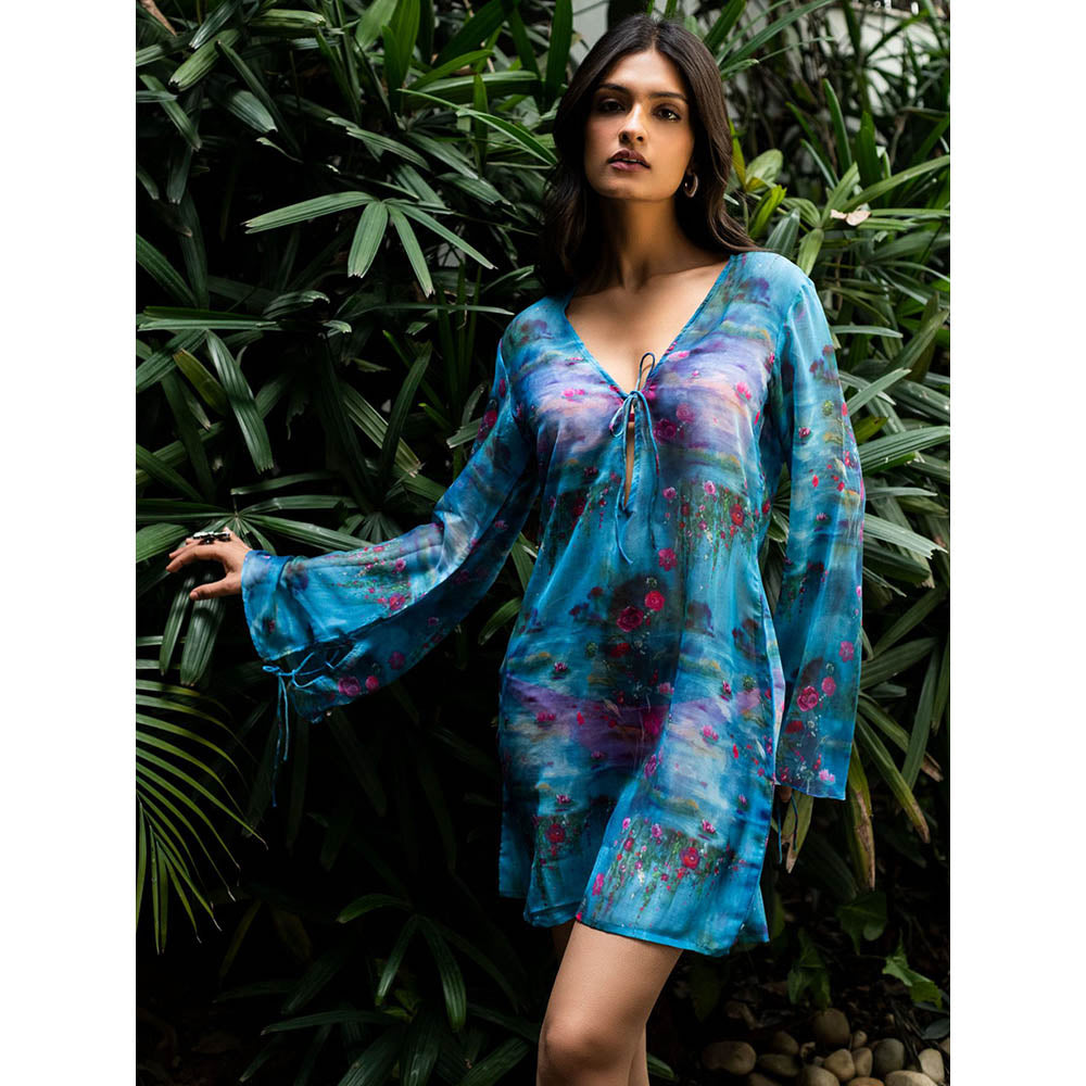 IT GIRL Blue Ariel Dress