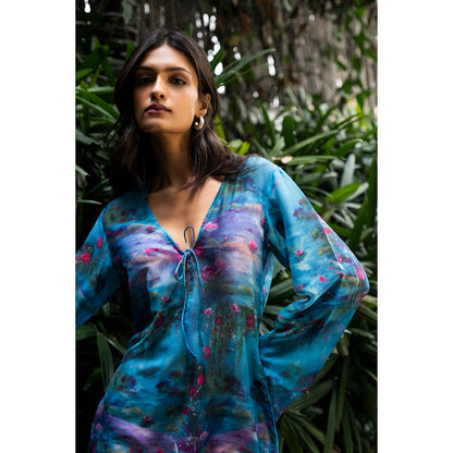 IT GIRL Blue Ariel Dress