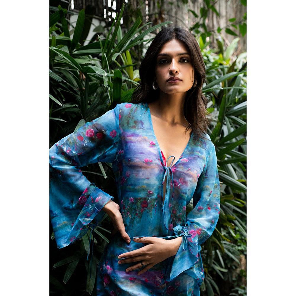 IT GIRL Blue Ariel Dress