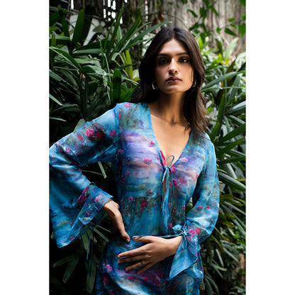 IT GIRL Blue Ariel Dress