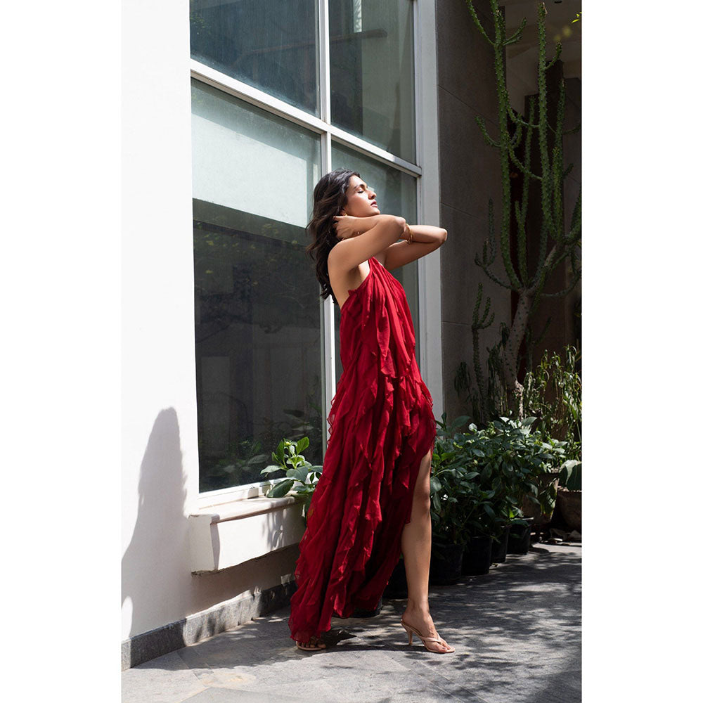 IT GIRL Red Katherine Dress