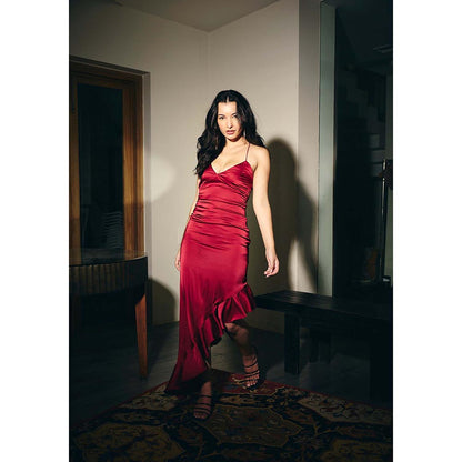 IT GIRL Women Red Isabel Maxi Dress