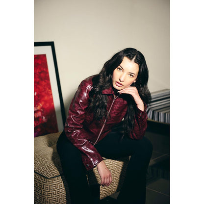 IT GIRL Women Wine Wanted Jacket