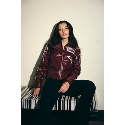 IT GIRL Women Wine Wanted Jacket