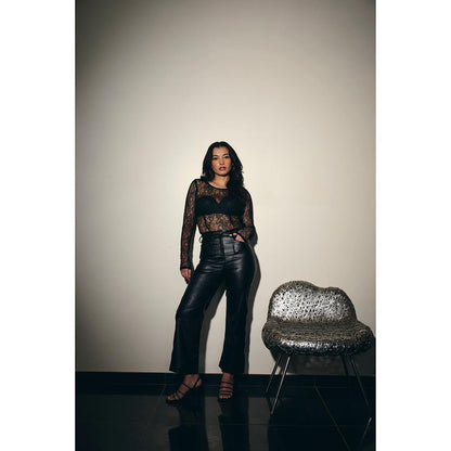 IT GIRL Women Black No promises Top