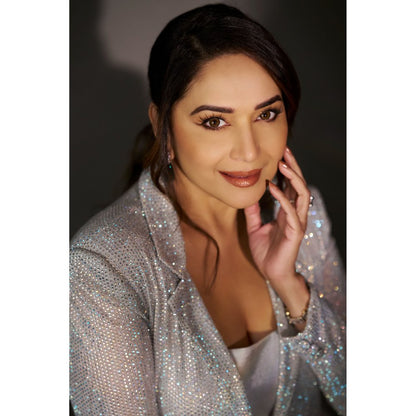 ITRH Boxy Crystal Studded Jacket Co-Ord (Set of 2)