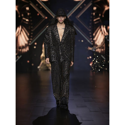 ITRH Boxy Chic Black Co-Ord (Set of 2)