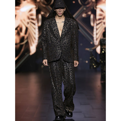 ITRH Boxy Chic Black Co-Ord (Set of 2)