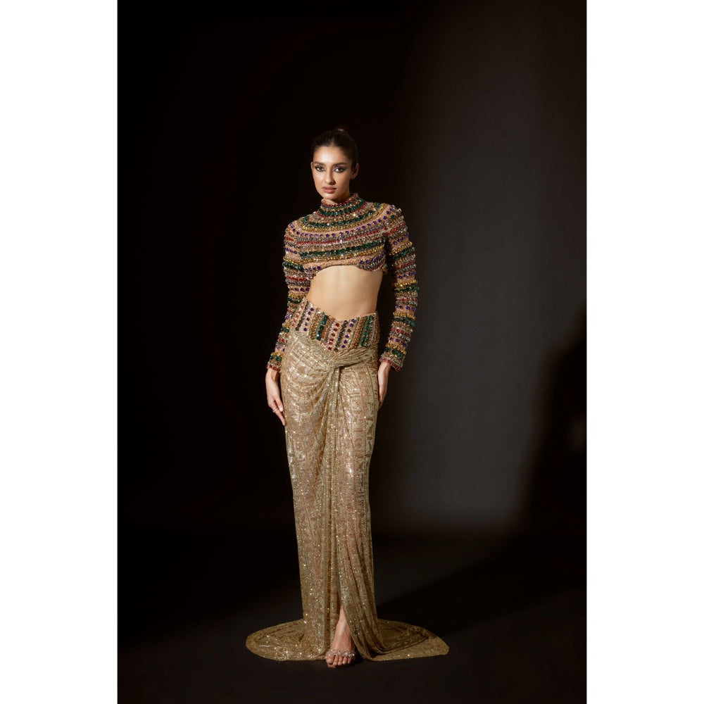 ITRH Pharaoh's Finery Top With Skirt (Set of 2)