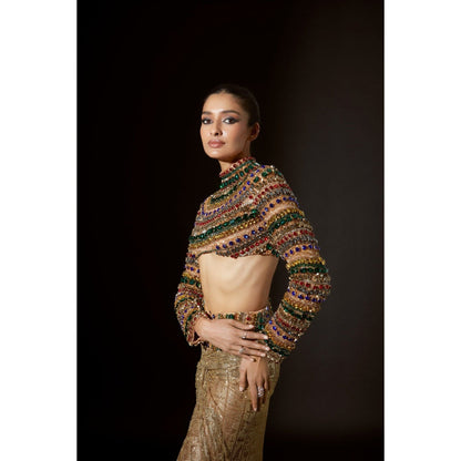 ITRH Pharaoh's Finery Top With Skirt (Set of 2)