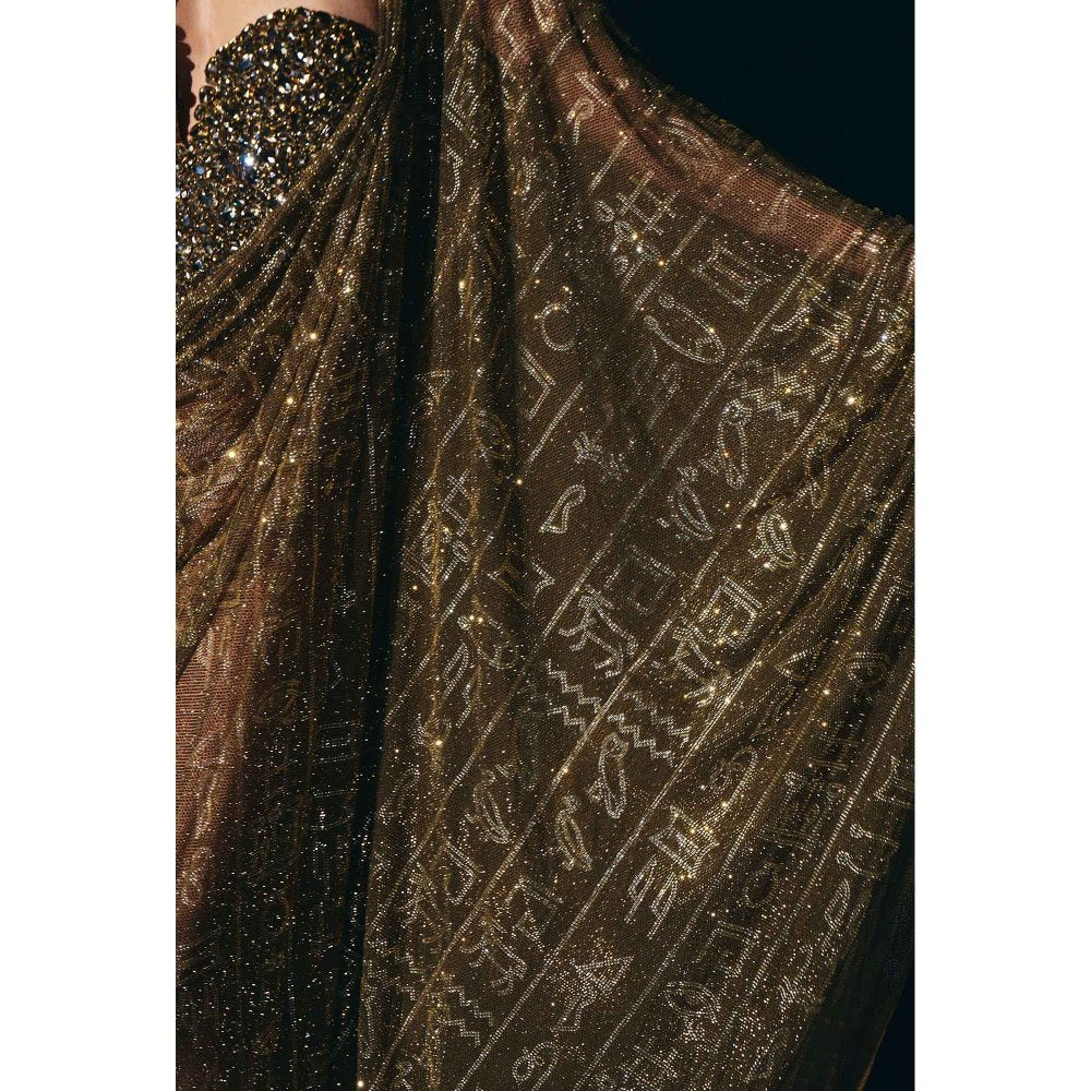 ITRH Amunet Gold Kaftans with Corset (Set of 2)