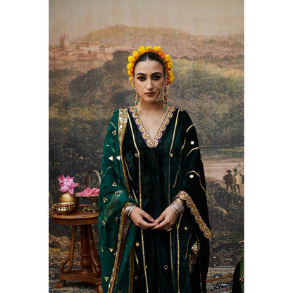 ITRH Azal Makhmali Kaftan Kurta