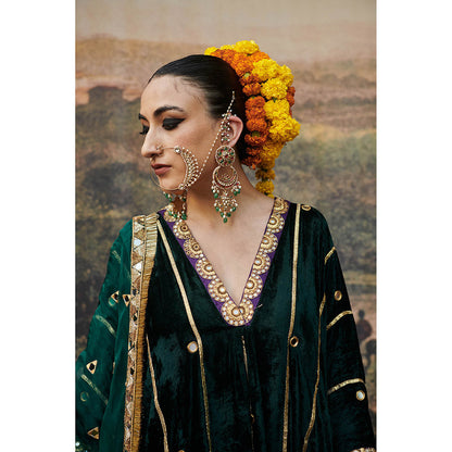 ITRH Azal Makhmali Kaftan Kurta