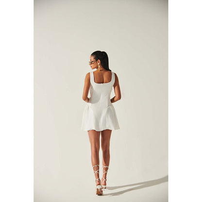 Ivory Rose White Emma Mini Dress