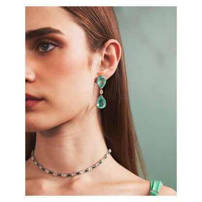 Ivory Rose Aqua Nova Green Dress