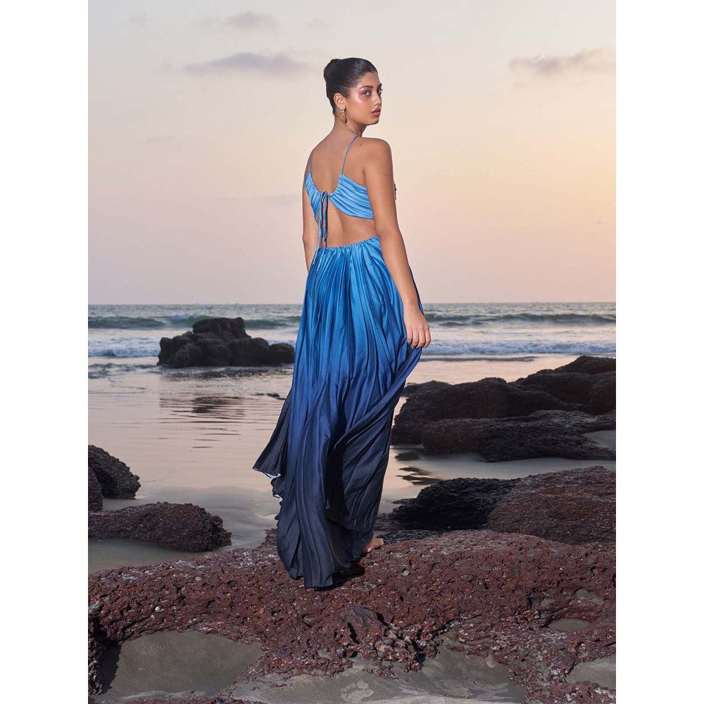 Ivory Rose Blue Hour Muse Dress