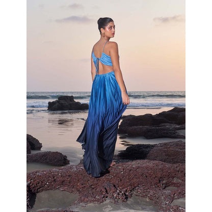 Ivory Rose Blue Hour Muse Dress