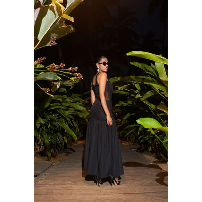 Ivory Rose Black After Dark Gown