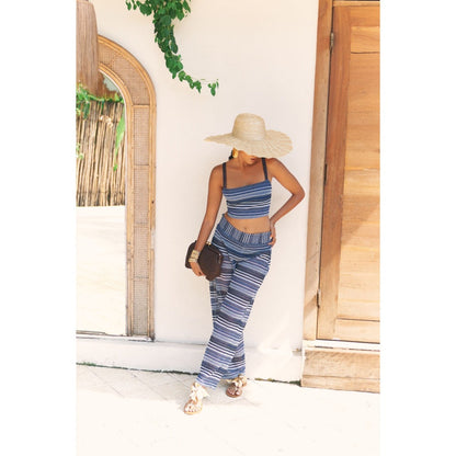 Ivory Rose MARINA MOOD Blue Co-Ord (Set of 2)