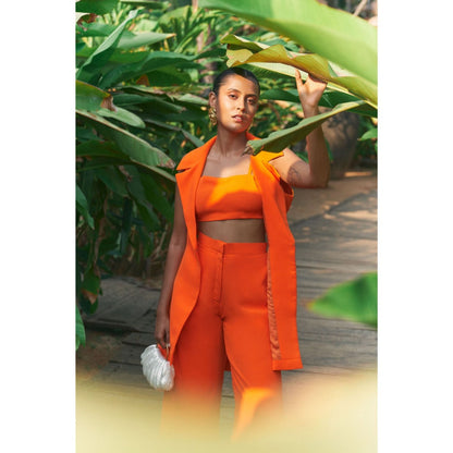 Ivory Rose ECHO Orange Co-Ord (Set of 3)