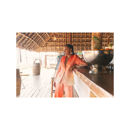 Ivory Rose RISE Orange Co-Ord (Set of 2)