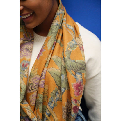 Janavi India Serenade in Shahbano Twill Scarf