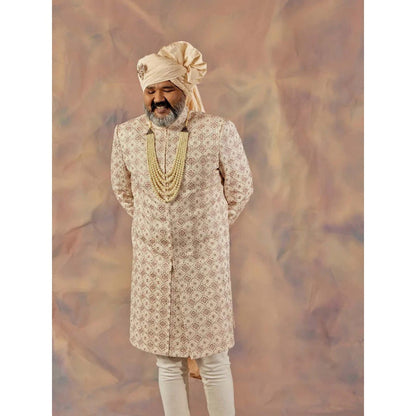 Jatin Malik Jmc Block Kurta & Sherwani (Set of 4)