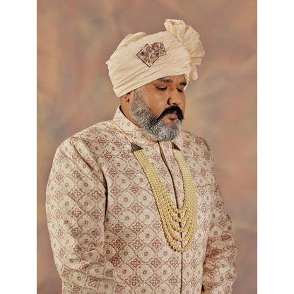 Jatin Malik Jmc Block Kurta & Sherwani (Set of 4)