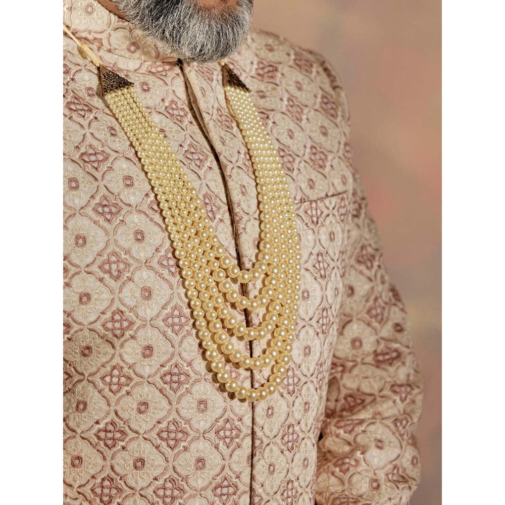 Jatin Malik Jmc Block Kurta & Sherwani (Set of 4)