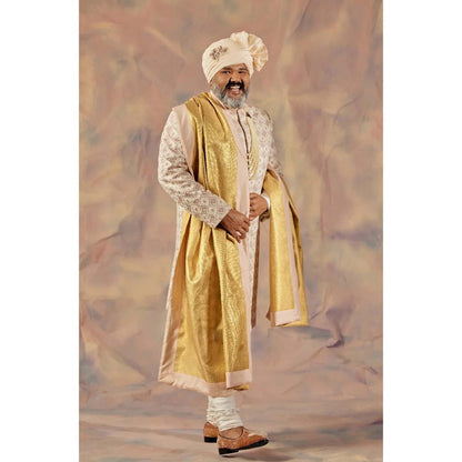 Jatin Malik Jmc Block Sherwani (Set of 5)