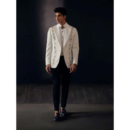 Jatin Malik Brick By Brick Tux (Set of 3)