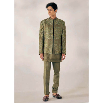 Jatin Malik The Olives Short Jacket (Set of 3)