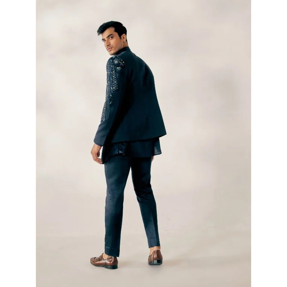 Jatin Malik Cubism Short Jacket (Set of 3)