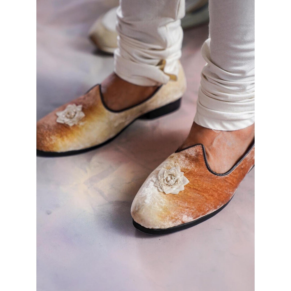 Jatin Malik JMC Tan Ombre Juttis