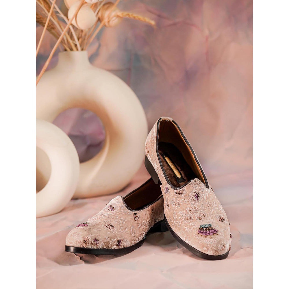 Jatin Malik JMC Blush Pink Juttis
