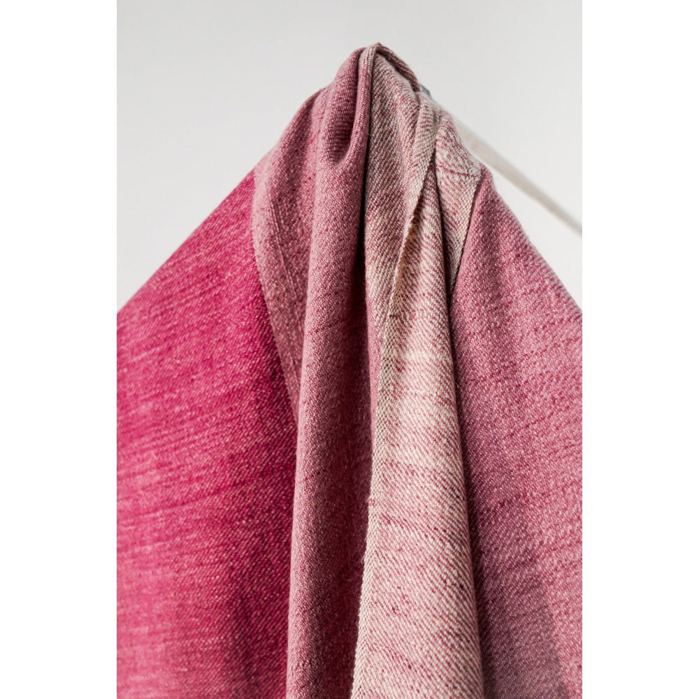 Jatin Malik Pink Color Block Pashmina Shawl