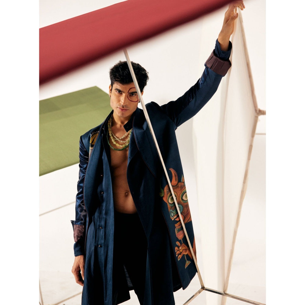 Jatin Malik Lime Gemstone Neckpiece