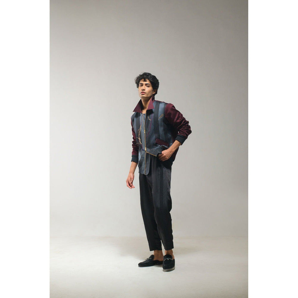 Jatin Malik Blacklisted Bomber Jacket (Set of 2)