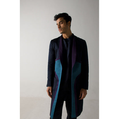 Jatin Malik The Wings Overcoat (Set of 3)