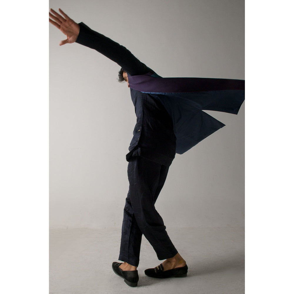 Jatin Malik The Wings Overcoat (Set of 3)